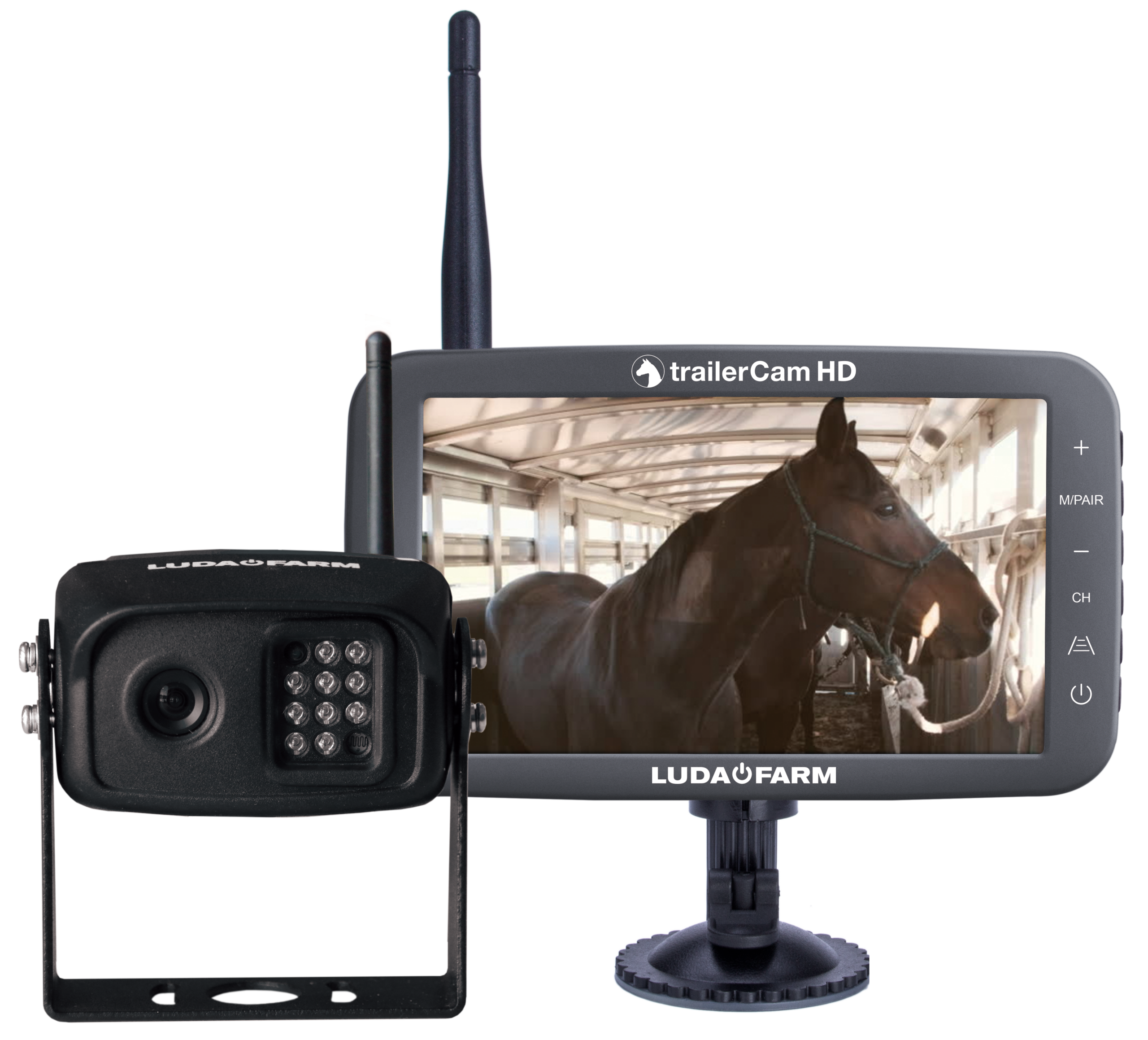 LudaFarm TrailerCam HD – kamera och skärm