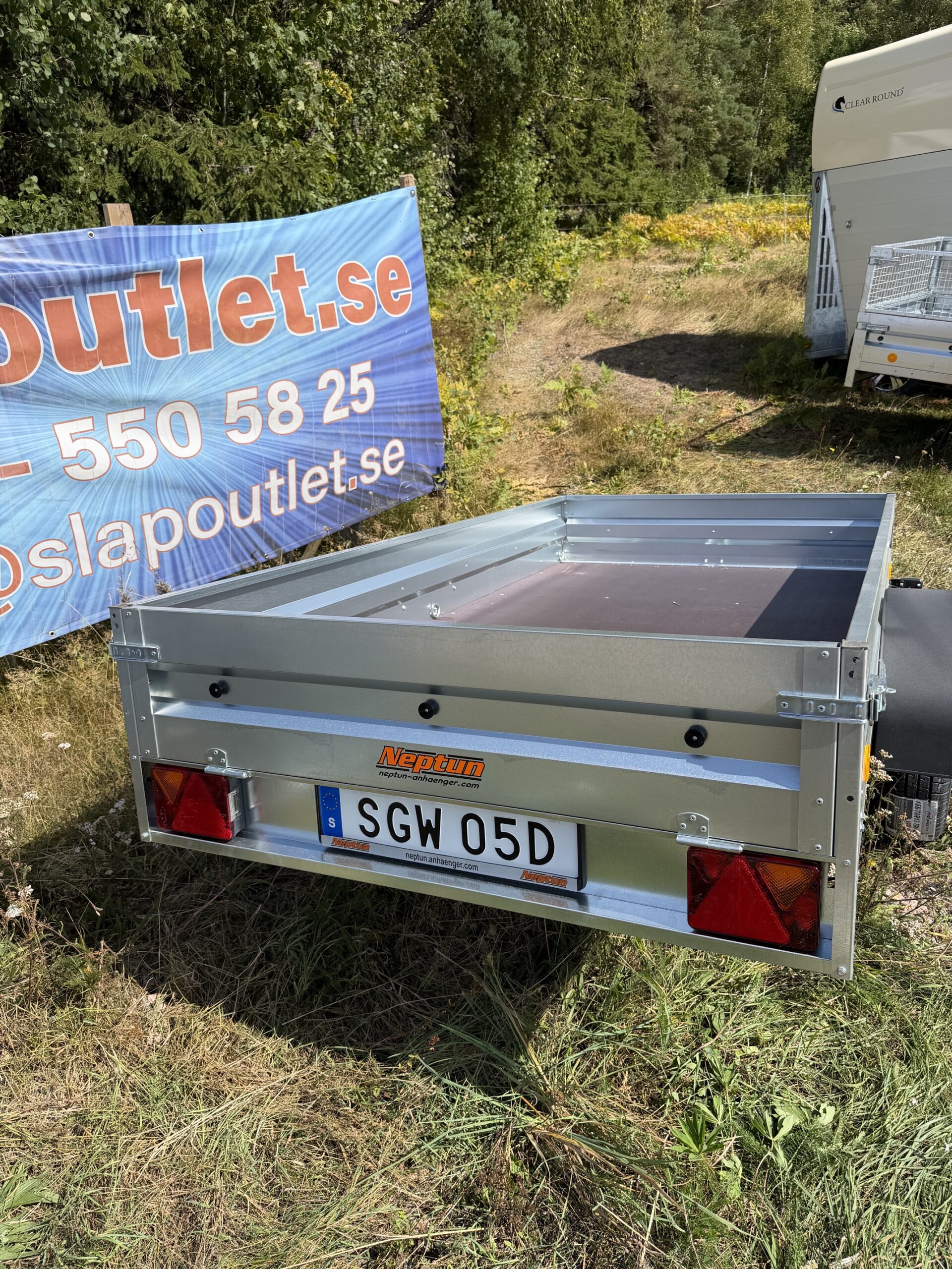 Neptun Pratik N7-253 750kg Flakvagn - Bild 7