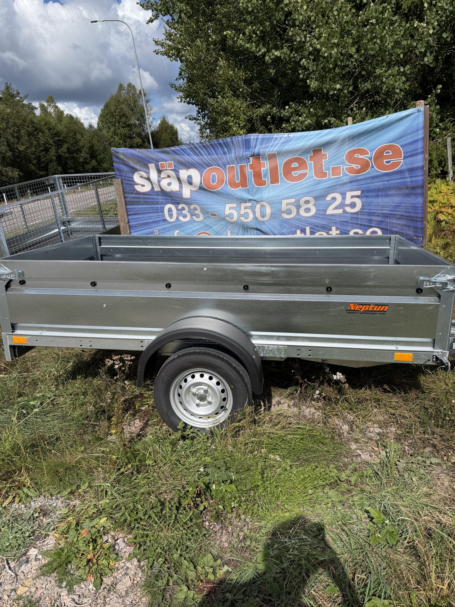 Neptun Pro N7-253 750kg Flakvagn