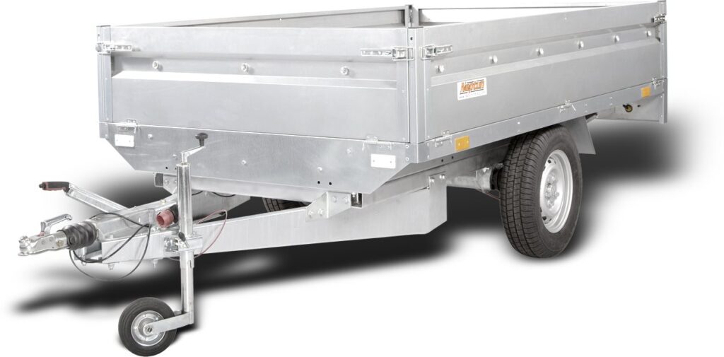 Neptun Nordica N13-263 högbyggt släp