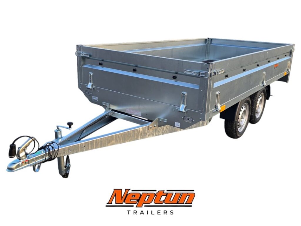 Neptun Nordica N7-302 högbyggt släp