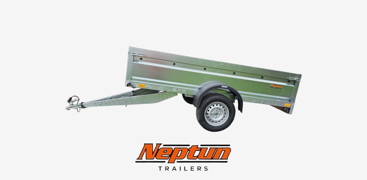 Neptun Pro N7-253 TIP 750kg Flakvagn - Bild 11