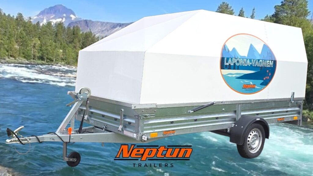 Neptun Laponiavagnen kåpsläp
